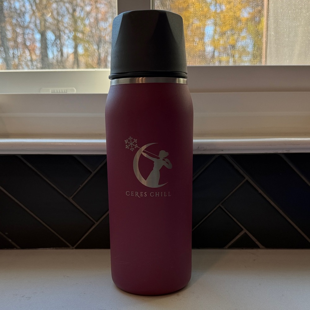 Ceres Chill Insulated Bottle - Burgundy